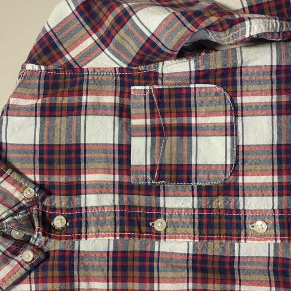 L.O.O.G Toddler Child Collared Long-sleeved Plaid Shirt Size 5-6 Years - Picture 2 of 9